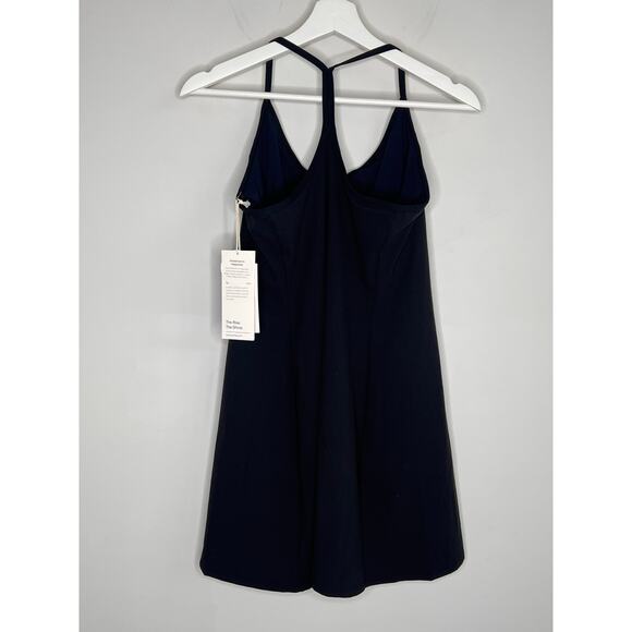 Vouri One Shot Performance Stretch Knit Mini Tennis Dress Black Women's L NWT - Picture 12 of 14